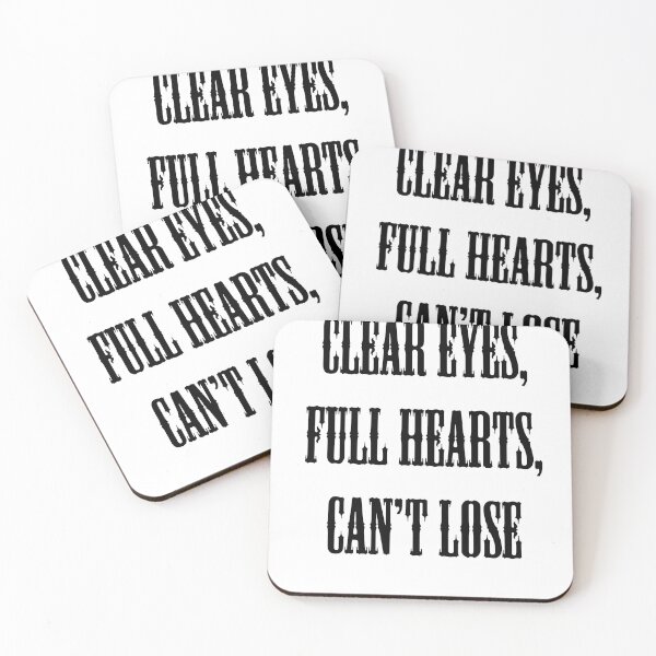 Item preview, Clear Eyes, Full Hearts, Can't Lose designed and sold by Captain Met.