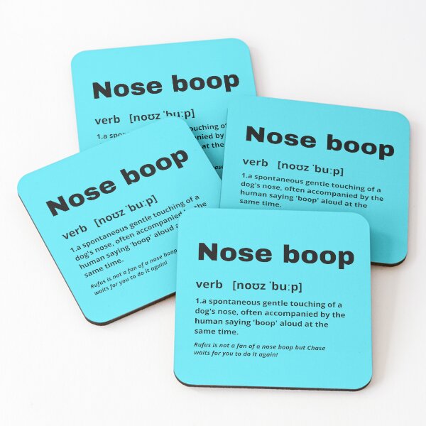 Item preview, Defining dogs - nose boop designed and sold by kookycomet.