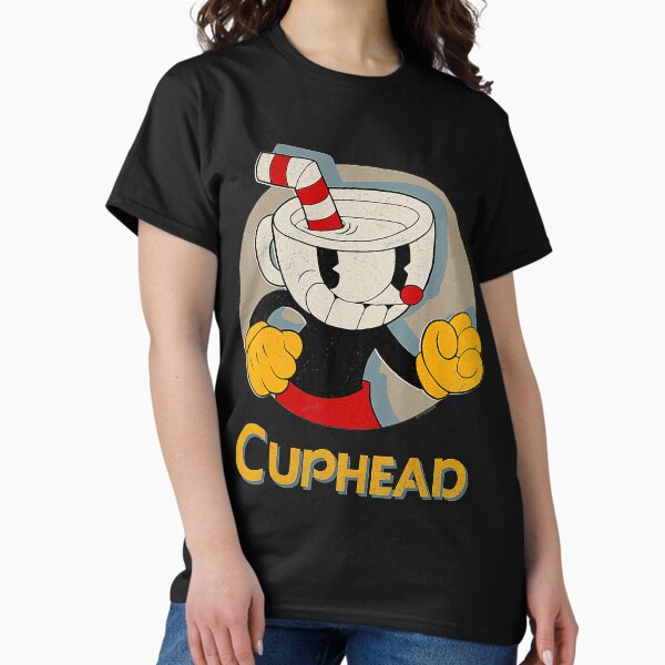 Item preview, Cuphead Circle Shadow Profile Vintage designed and sold by KeiraFaheySH.