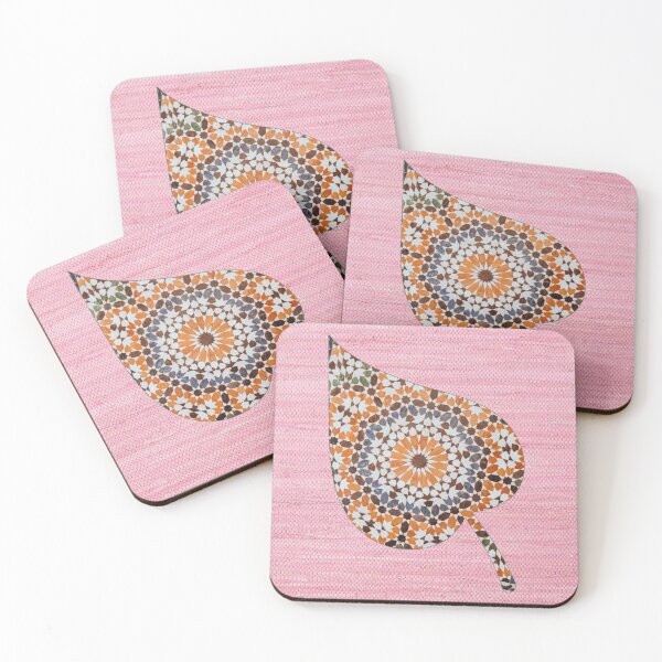 Item preview, Moroccan  Mosaic Tiles Lifestyle Leaves  designed and sold by RabiaDesigns.