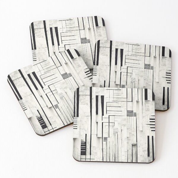 Item preview, Black & White Abstract Pattern [3] designed and sold by FreshAirShop.