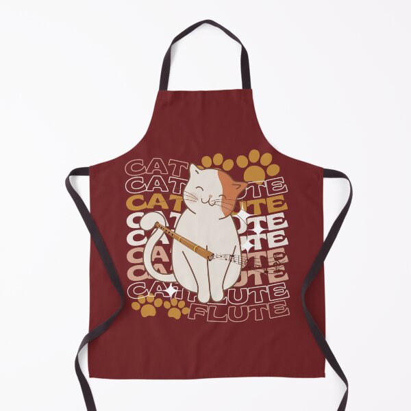 Item preview, Cat playing flute designed and sold by CollectionOS.