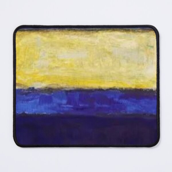 Item preview, Modern art blue and yellow artwork by mark rothko famous poster designed and sold by Golido.