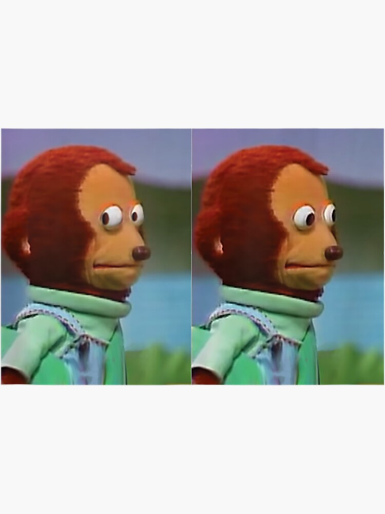 Awkward Monkey Looking Away Puppet Meme