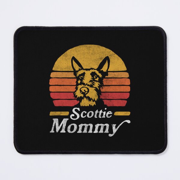 Item preview, Retro Vintage Scottish Terrier Mommy designed and sold by More Cute Dogs.