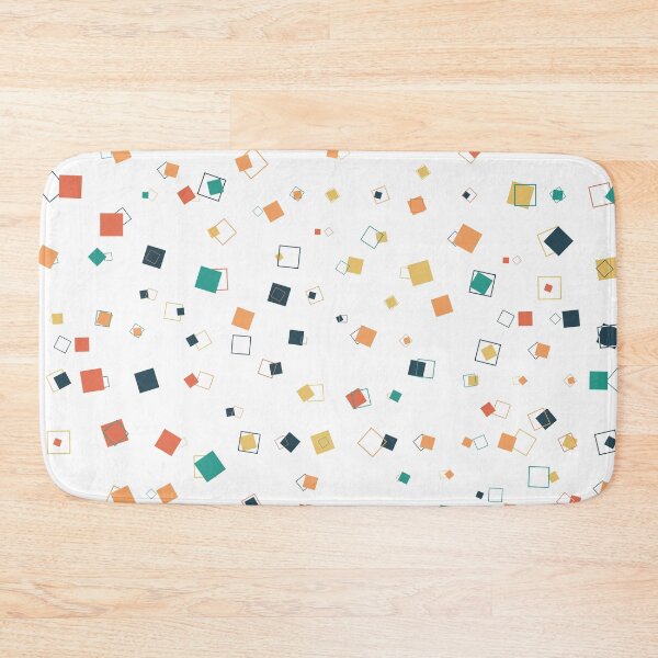 Item preview, Colorful Random Squares Pattern designed and sold by JenTrinhArt.