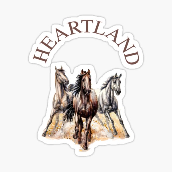 Heartland Amy drawing  Sticker for Sale by SaintsPlace