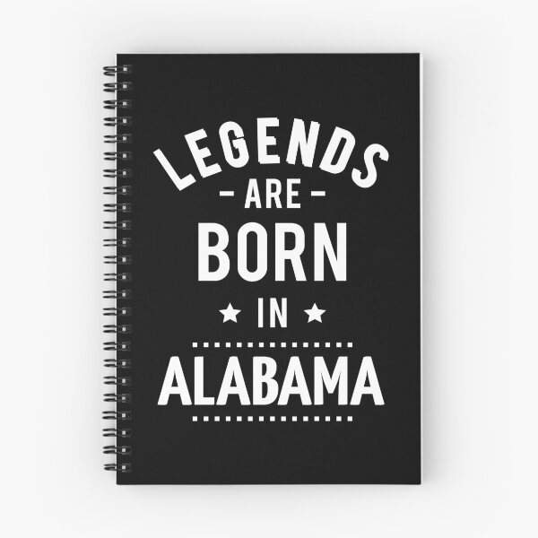 Item preview, Legends Are Born In Alabama designed and sold by ProjectX23.