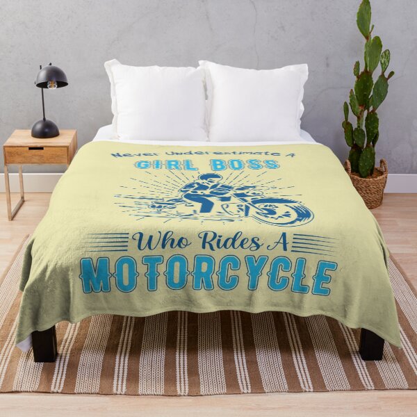 Item preview, Girl Boss Motorcylcle - A design with a motorcyclist and a cool slogan designed and sold by velisani.
