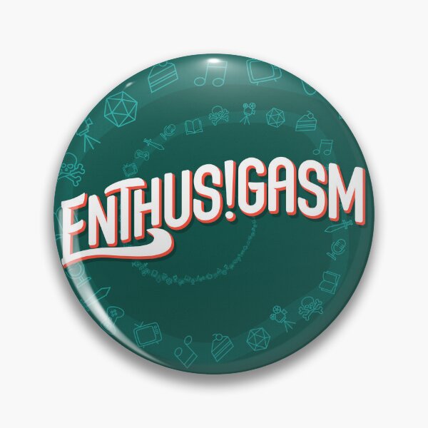 Item preview, Enthusigasm Square Podcast Artwork designed and sold by RustyQuill.