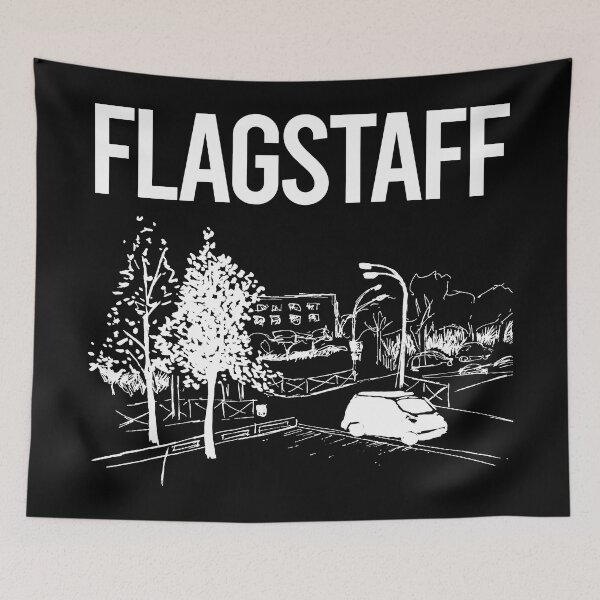 Item preview, Street Sketch Flagstaff designed and sold by bettyn9wp.