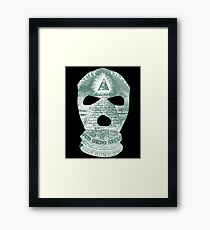 The Ski Mask Way Framed Print