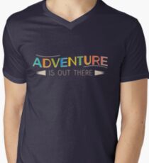 Adventure is Out There! Men's V-Neck T-Shirt