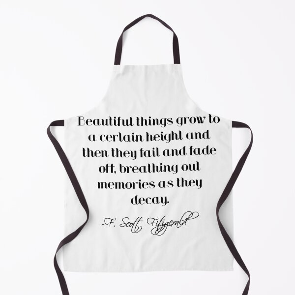 Item preview, Beautiful things grow - Fitzgerald quote designed and sold by peggieprints.