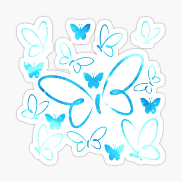 Magnificent Butterfly Sticker