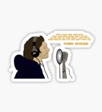 Dan Avidan - Inspirational Quote Sticker