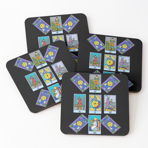 Item preview, Pixel Waite Tarot - Celtic Cross Spread 25 Design for T-shirts and accessories designed and sold by Pixel Waite.