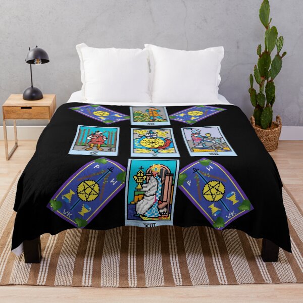 Item preview, Pixel Waite Tarot - Celtic Cross Spread 25 Design for T-shirts and accessories designed and sold by Pixel Waite.