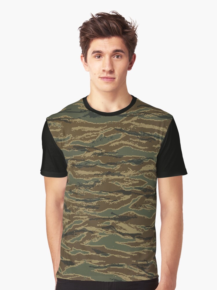 Woodland Digital Tiger Camouflage\