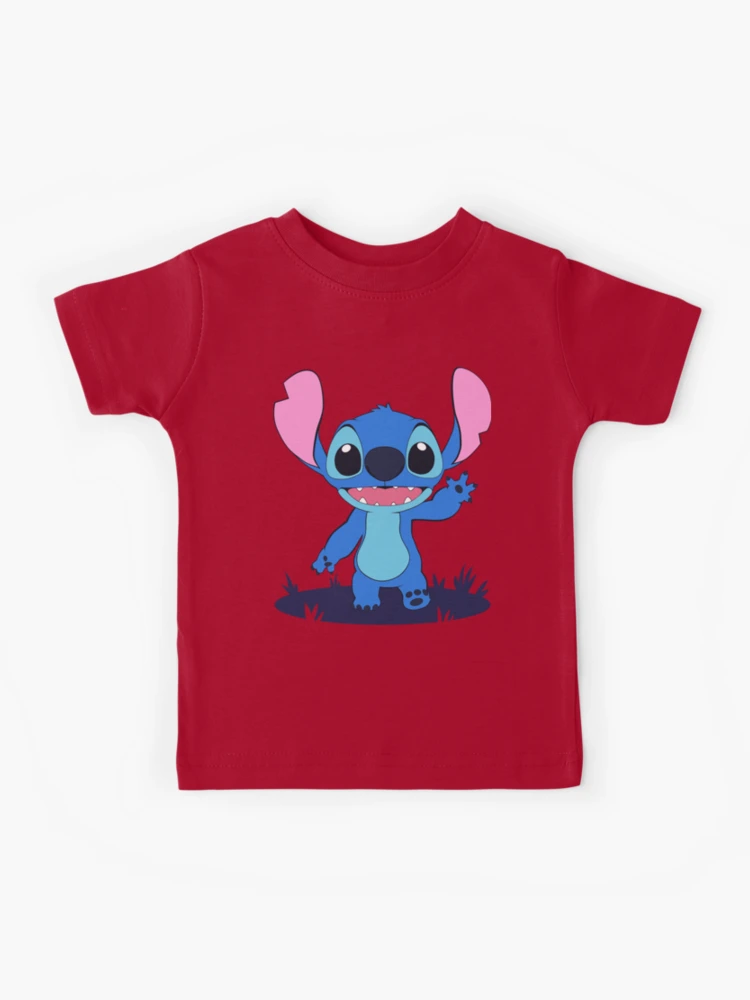 Cute Stitch Sitting Kids T-Shirt for Sale by YourCatNeeds