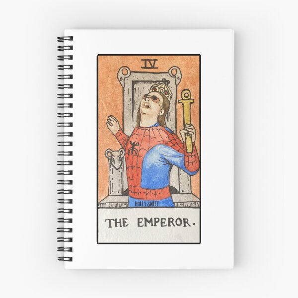 Item preview, The Emperor vine tarot card designed and sold by hollyisnotanart.