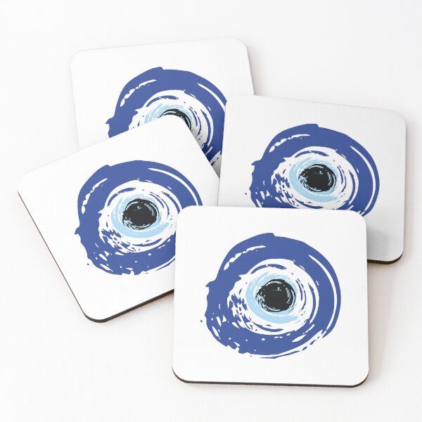 Item preview, Evil Eye Artístico Azul Griego designed and sold by ProjectX23.