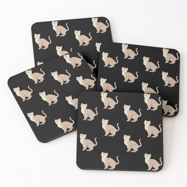Item preview, Cute Cat Pattern designed and sold by The Glasses Girl.