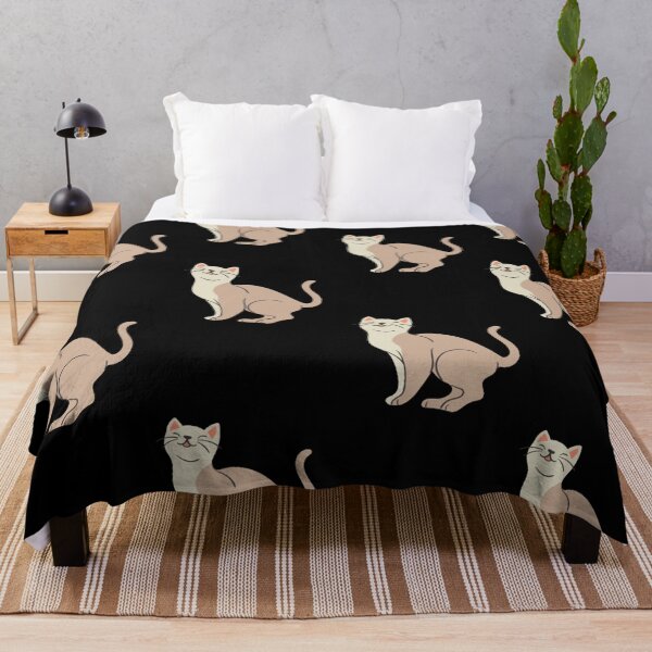 Item preview, Cute Cat Pattern designed and sold by The Glasses Girl.