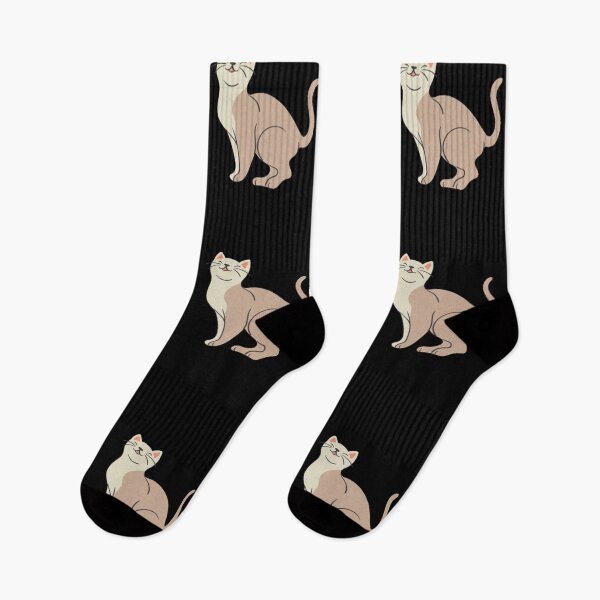 Item preview, Cute Cat Pattern designed and sold by The Glasses Girl.