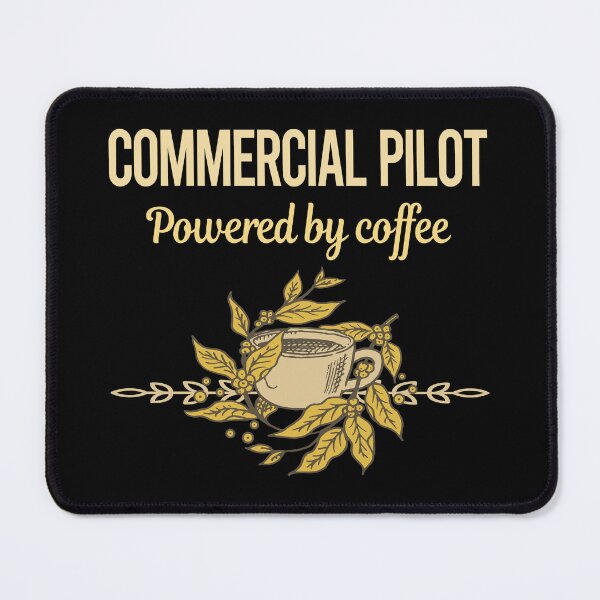 Item preview, Powered By Coffee Commercial Pilot designed and sold by trinayolkcelia.