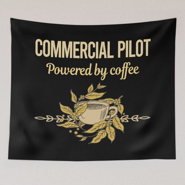 Item preview, Powered By Coffee Commercial Pilot designed and sold by trinayolkcelia.
