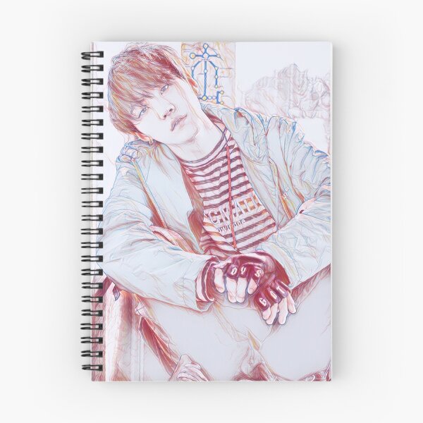 Item preview, BTS SUGA NOTEBOOK designed and sold by itsangxline.