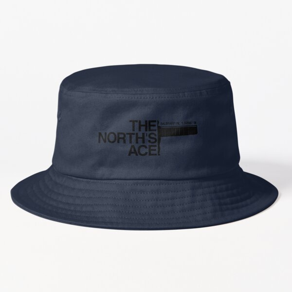 The North's Ace, Angel of the North + Location Latitude Bucket Hat for  Sale by emporiowoody