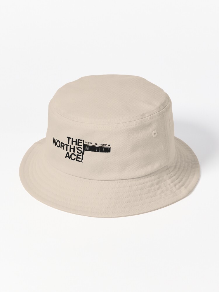 The North's Ace, Angel of the North + Location Latitude Bucket Hat for  Sale by emporiowoody