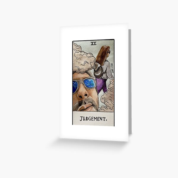 Vista previa del artículo con la obra «Oh Dios mío, eran compañeros de cuarto, tarot de la vid», diseñado y vendido por hollyisnotanart.