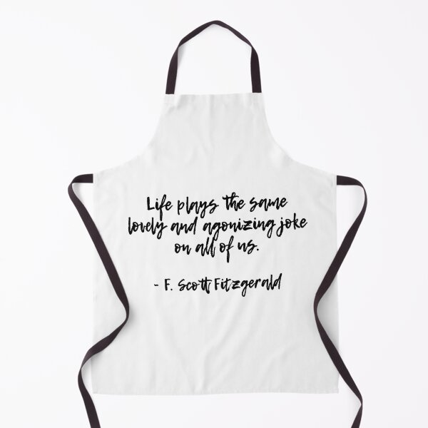 Item preview, Life plays a joke - Fitzgerald quote designed and sold by peggieprints.