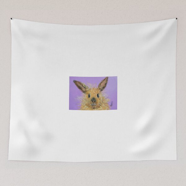 Item preview, Rabbit painting - Poppy designed and sold by MatsonArtDesign.