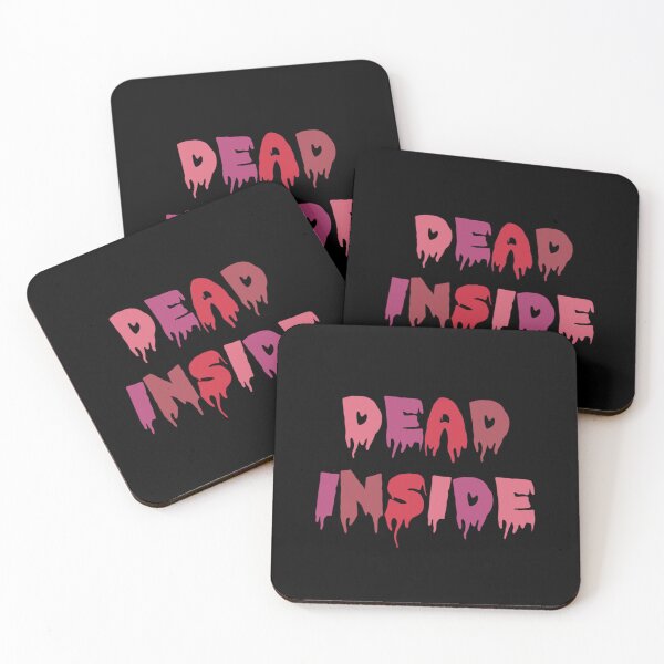 Item preview, DEAD INSIDE Pastel Red designed and sold by everything4eva.