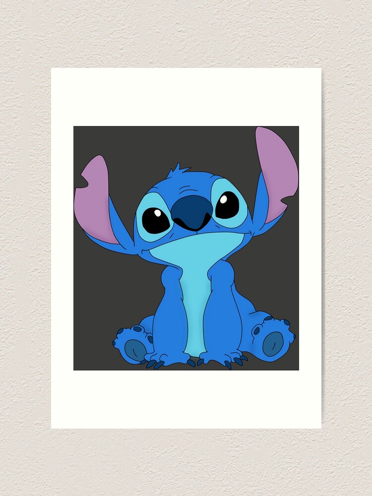 Cartoon Cute Stitch/Perfect Design For Men & Women | Art Print