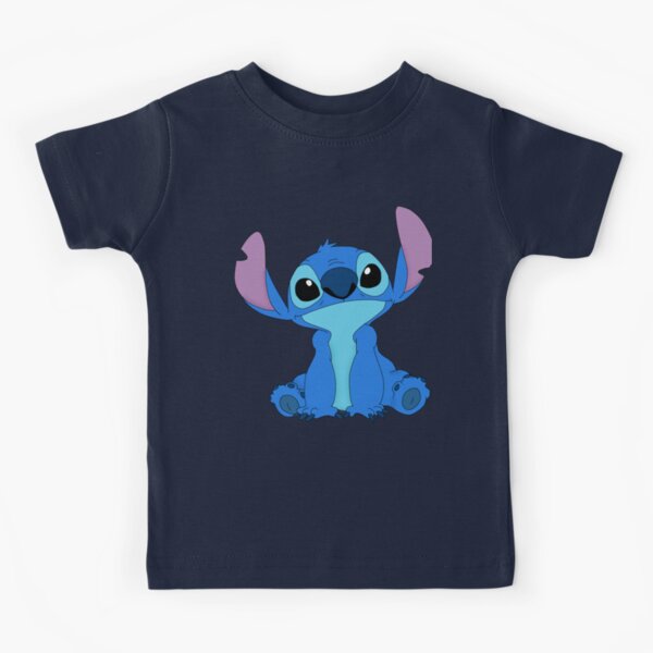 Playera Stitch manga larga para niña