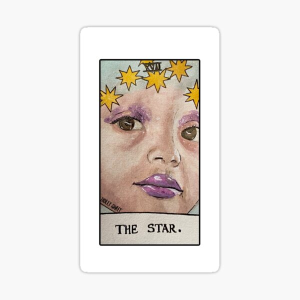 Artikel-Vorschau von Coming Home From The Club Glitzer-Mädchen-Tarotkarte, designt und verkauft von hollyisnotanart.