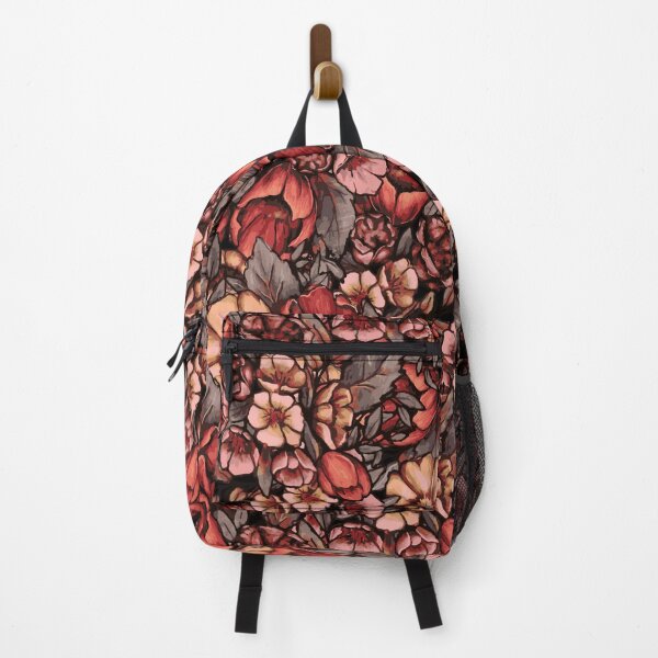 Item preview, Fall corals floral packed pattern designed and sold by rose-michele.