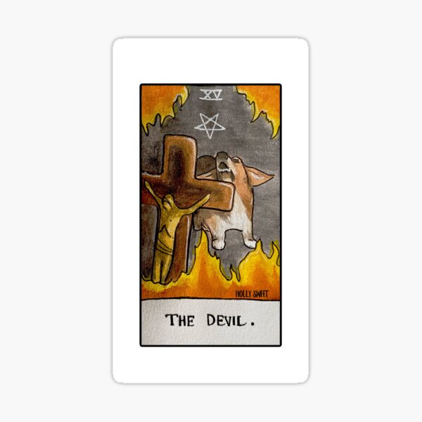 The Power Of Christ Compels You Vine "The Power Of Christ Compels You vine tarot card" Sticker for Sale by