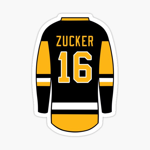 Jason Zucker NHL Pittsburgh Penguins Shrug Sticker for Sale by