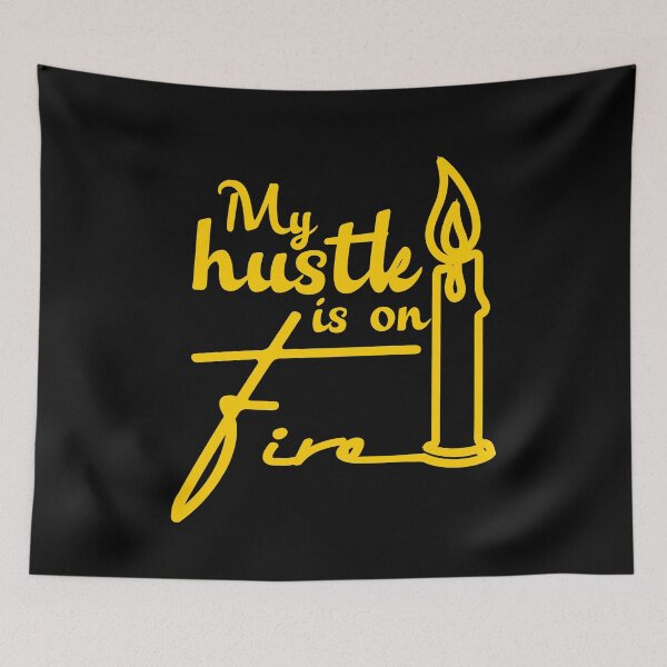 Item preview, My Hustle Is On Fire Candle Maker designed and sold by MooonTees.