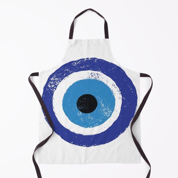 Artikelvorschau, Evil Eye Künstlerisch Blau Griechisch entworfen und verkauft von WordsGamersUse.