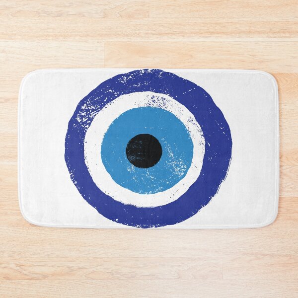 Artikelvorschau, Evil Eye Künstlerisch Blau Griechisch entworfen und verkauft von WordsGamersUse.