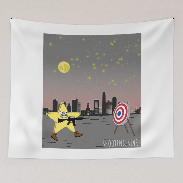 Item preview, Funny Shooting Star Pun designed and sold by Elvira Hyvönen.