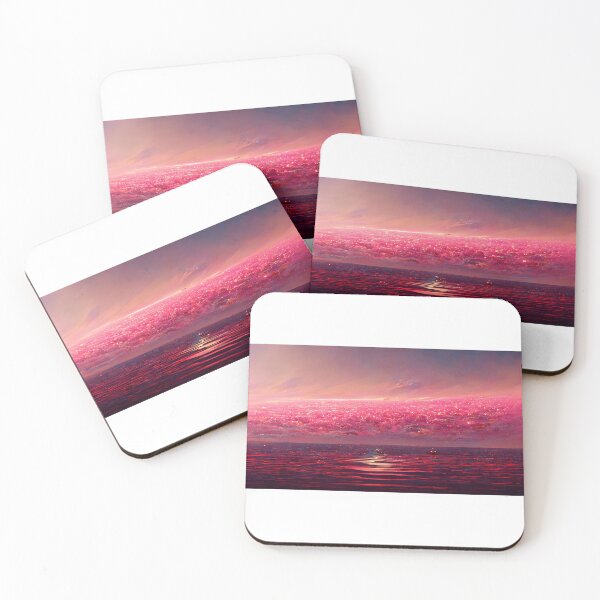 Item preview, Pink sea sunset designed and sold by Dominikks.