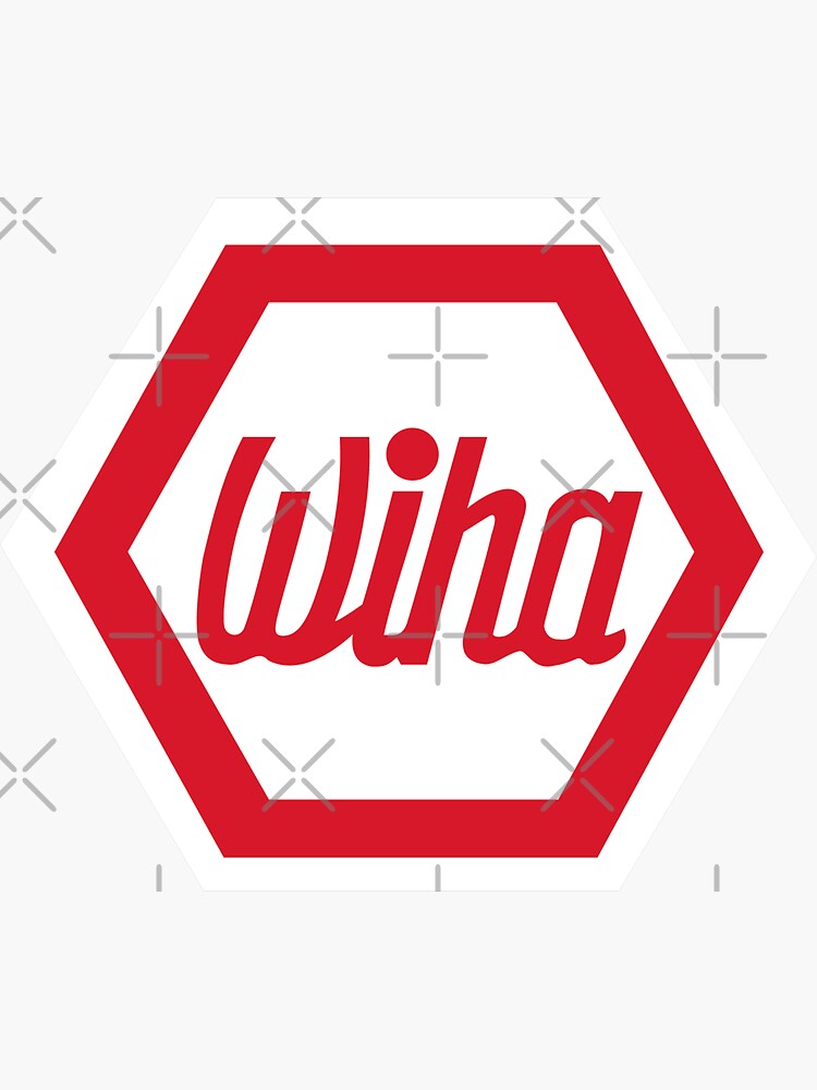 Thumbnail 3 of 3, Sticker, Wiha Tools Logo #1 designed and sold by lewismate.